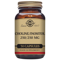 Solgar Colina/Inositol 250mg 50 Cápsulas | HogarLider