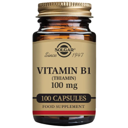 Solgar Vitamina B1 100mg 100 Cápsulas | HogarLider