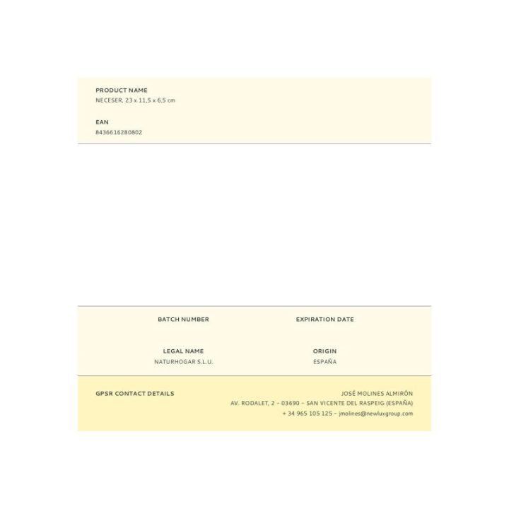 NECESER, 23 x 11,5 x 6,5 cm | HogarLider