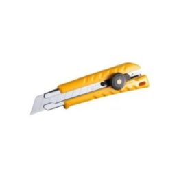 CÚTER L-1 CON BLOQUEO MANUAL Y CUCHILLA DE 18 mm | HogarLider