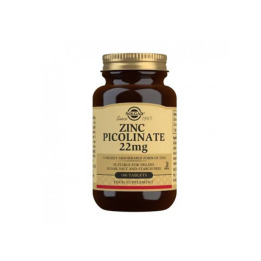 Solgar Picolinato Zinc 22mg 100 Comprimidos | HogarLider
