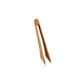 PINZA PARA SERVIR DE MADERA DE OLIVO 30 cm | HogarLider