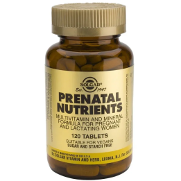 Solgar Nutrientes Prenatales 120 Comprimidos | HogarLider