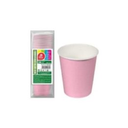 VASOS DE CARTÓN ROSAS BABY 200cc, 24 uds | HogarLider
