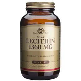 Solgar Lecitina 1360mg 100 Perlas | HogarLider