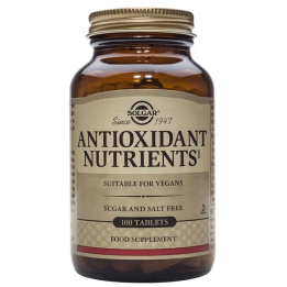 Solgar Nutrientes Antioxidantes 100 Comprimidos | HogarLider