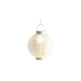 FAROLILLO SOLAR BLANCO Ø 20 cm | HogarLider