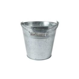 CUBO DE ZINC, PARA EXTERIOR Ø18 x 17 cm | HogarLider