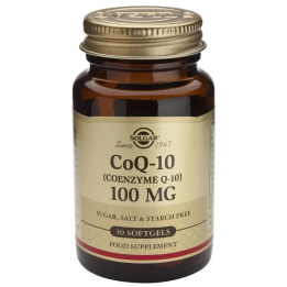 Solgar Coenzima Q-10 100mg 30 Cápsulas | HogarLider
