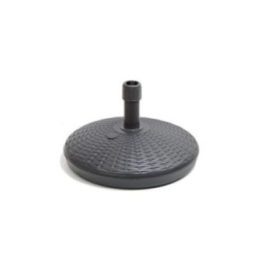 BASE DE PARASOL 30 L ANTRACITA Ø58 x 15 cm | HogarLider