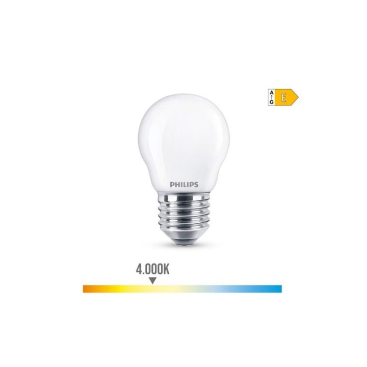 BOMBILLA ESFERICA LED E27 6,5 w 806… · EL3-93021 | HogarLider