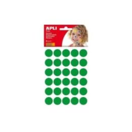 GOMETS REDONDOS Ø20 mm VERDE, 180 uds, BLISTER | HogarLider