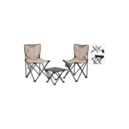 CONJUNTO MESA Y SILLAS CAMPING | HogarLider