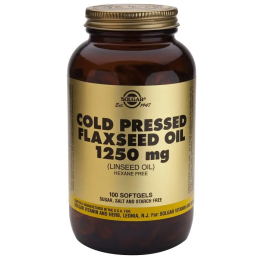 Solgar Linaza 1250mg 100 Perlas | HogarLider