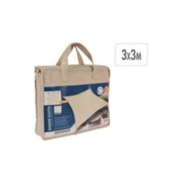 TOLDO VELA CUADRADO BEIGE 3 x 3 m | HogarLider