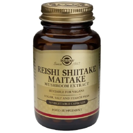 Solgar Reishi-Shiitake-Maitake 50 Cápsulas | HogarLider