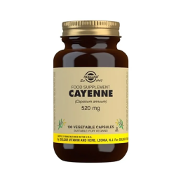 Solgar Cayena 520mg 100 Cápsulas | HogarLider
