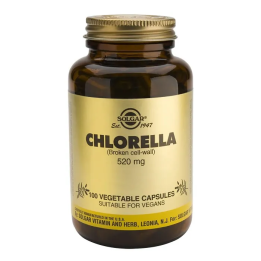 Solgar Chlorella 520mg 100 Cápsulas | HogarLider