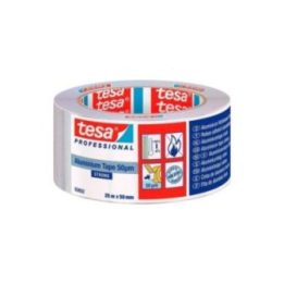 CINTA DE ALUMINIO 50 MICRAS 50 mm x 25 m | HogarLider