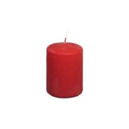 VELA ROJA PARA CENTROS, Ø7,5 x 10 cm | HogarLider