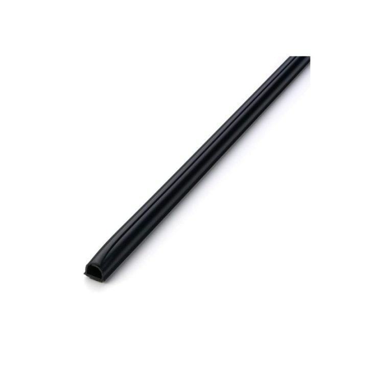 CABLEFIX ADHESIVO NEGRO 4 m 8 x 7mm, BLISTER | HogarLider