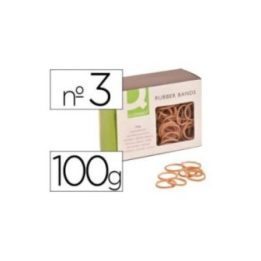 GOMILLAS ELÁSTICAS N°3 100 g, 30 x 2 mm, CAJA | HogarLider