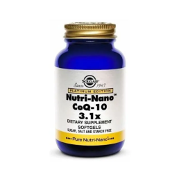 Solgar Nutri-Nano Coenzima Q10 3.1x 50 Perlas | HogarLider