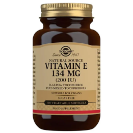 Solgar Vitamina E 134mg 200 UI 100 Perlas | HogarLider