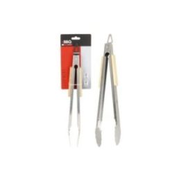 PINZA PARA BARBACOA ACERO INOXIDABLE, 37,5 cm | HogarLider
