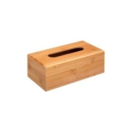 CAJA DE BAMBÚ PARA PAÑUELOS 25 x 13 x 8,7 cm | HogarLider