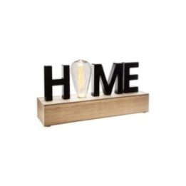 FIGURA LED 'HOME' E27 A PILAS 34 x 16 x 8 cm | HogarLider
