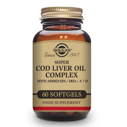 Solgar Super Cod Liver Oil Complex 60 Perlas | HogarLider