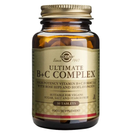 Solgar Ultimate B+C Complex 30 Comprimidos | HogarLider