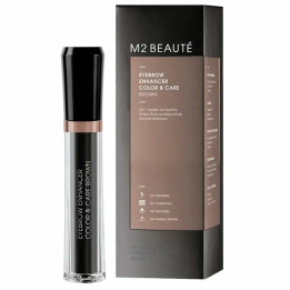 M2 Beauté Eyebrow Enhancer Color Care Brown 6ml | HogarLider