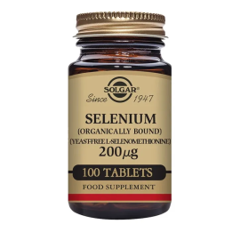 Solgar Selenio 200cmg 100 Comprimidos | HogarLider