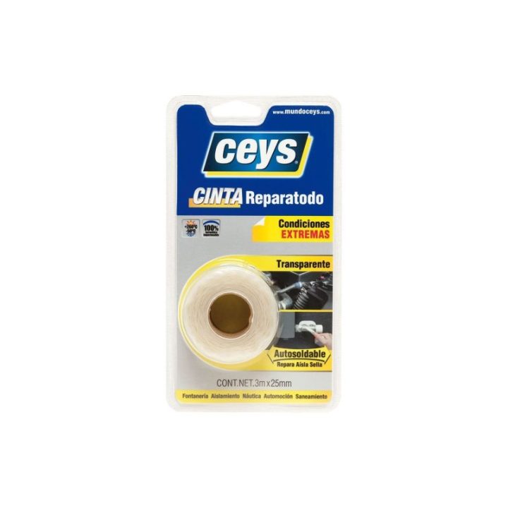 CINTA REPARATODO VULCANIZABLE 25 mm x 3 m | HogarLider