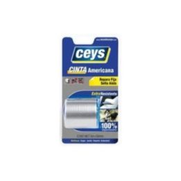 CINTA AMERICANA PLATA 50 mm x 5 m BLISTER | HogarLider