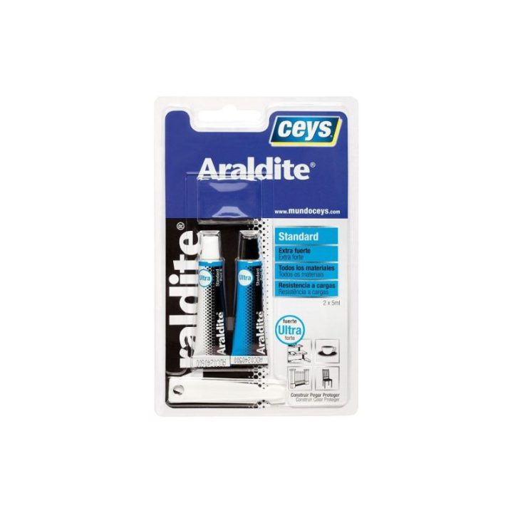 CEYS ARALDITE STANDARD BLISTER PEQUEÑO 5 + 5 ml | HogarLider