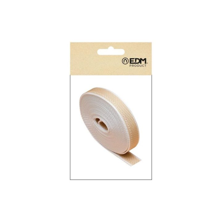 CINTA PERSIANA PR26, BEIGE / BLANCO, 22 mm x 6 m | HogarLider