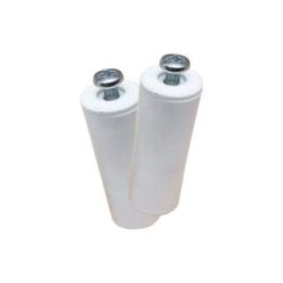 TOPE PERSIANA PR08, BLANCO 60 mm 2 unidades | HogarLider