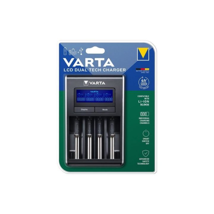 CARGADOR VARTA LCD DUAL TECH PARA… · EL3-38642 | HogarLider