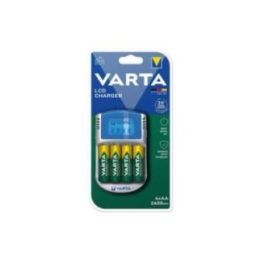 CARGADOR VARTA LCD CHARGER PARA PILAS AA Y AAA | HogarLider
