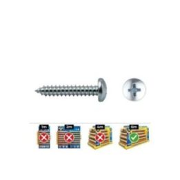 CAJA 100 unid. TORNILLO CHAPA… · EL3-17273 | HogarLider