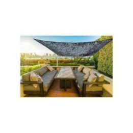 TOLDO CAMUFLAJE REVERSIBLE NEGRO 3 x 4 m | HogarLider