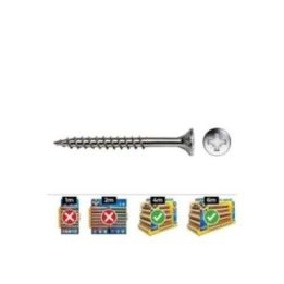 CAJA 50 unid. TORNILLO MADERA… · EL3-17337 | HogarLider