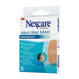 Nexcare Aqua Clear Maxi Waterpoof 5 Unidades | HogarLider