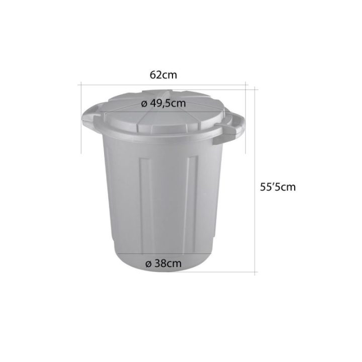 CUBO DE BASURA DE COMUNIDAD NEGRO… · EL3-77310 | HogarLider