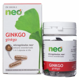 Neo Ginkgo Biloba Microgranulos 45 Cápsulas | HogarLider
