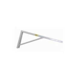 ESCUADRA DE ACERO ROBUSTO BLANCO 18 x 40 cm | HogarLider