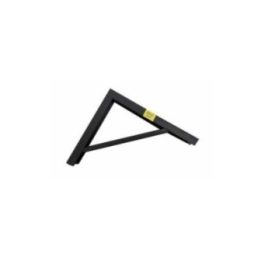 ESCUADRA DE ACERO ROBUSTO NEGRO 18 x 20 cm | HogarLider